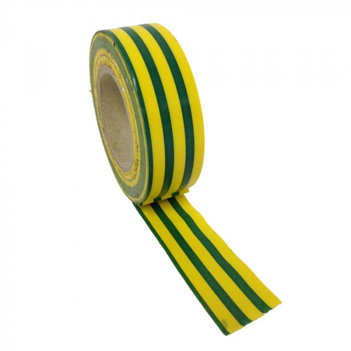 Electrical Insulation Tape Earth 33m x 19mm