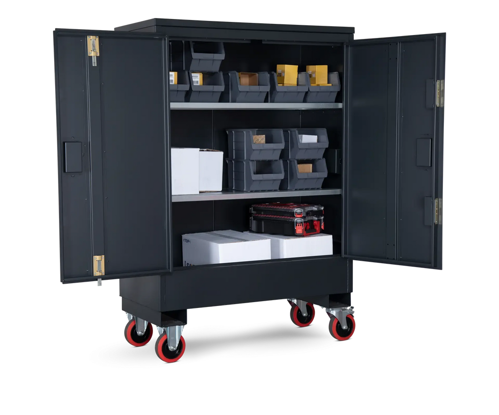 Armorgard FittingStor FC3 Mobile Secure Fittings Cabinet | 1200 x 600 x 1750mm