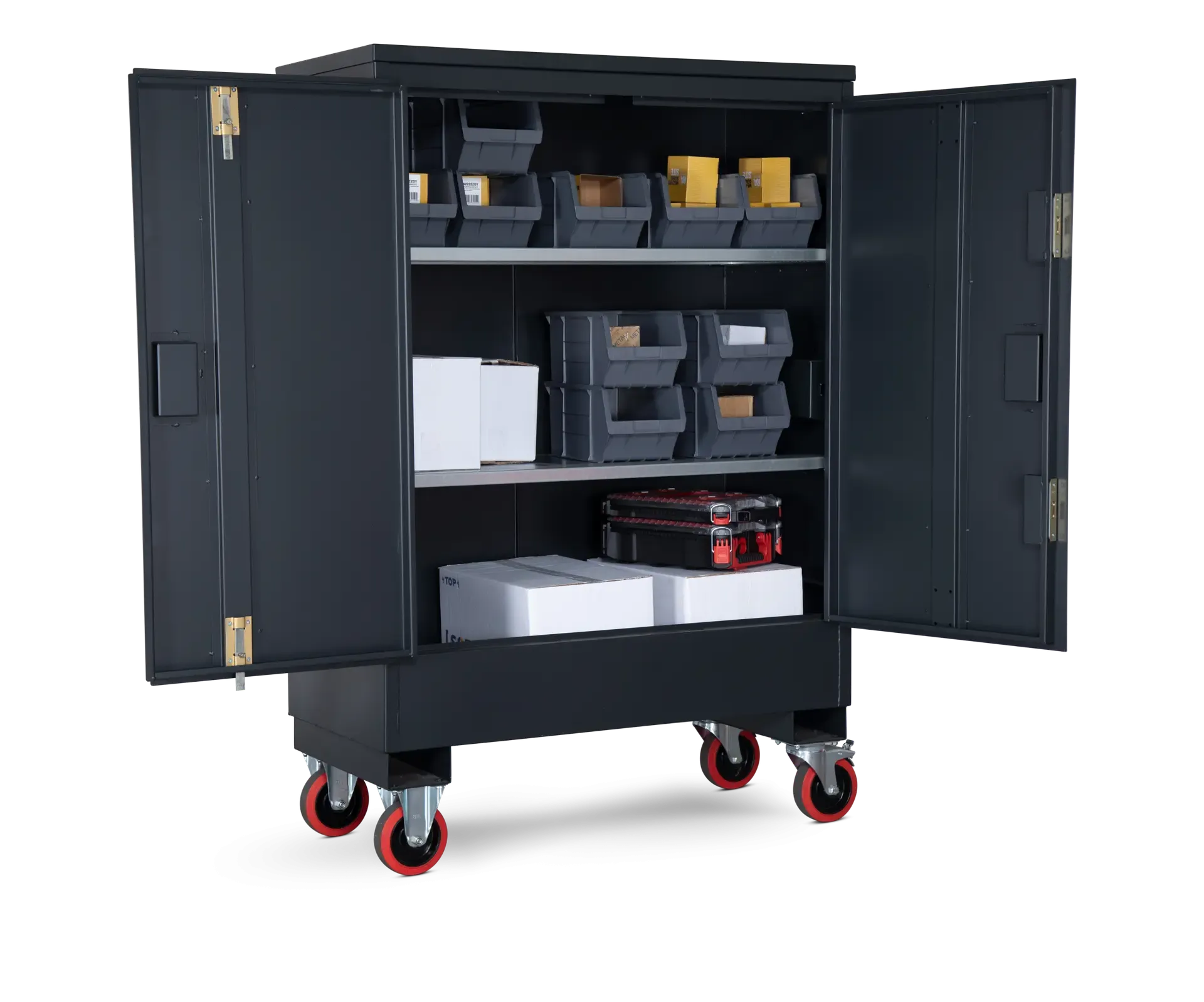 Armorgard FittingStor FC3 خزانة تركيبات متنقلة آمنة | 1200 × 600 × 1750 مم