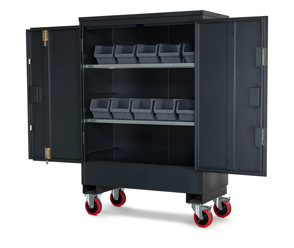 Armorgard FittingStor FC3 Mobile Secure Fittings Cabinet | 1200 x 600 x 1750mm
