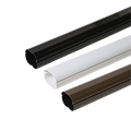 Inaba Denko Slim Duct 100mm Black – Pack of 5 Lengths