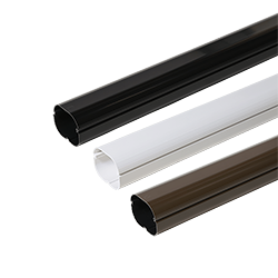 Inaba Denko Slim Duct 100mm Black – Pack of 5 Lengths