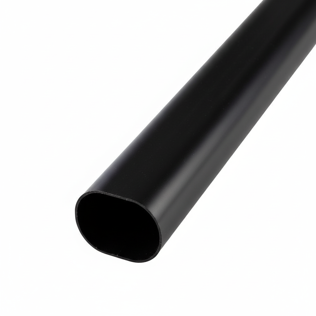 Inoac CD-60 Black Plastic Pipe Trunking 60mm x 60mm x 2m (Box of 5)