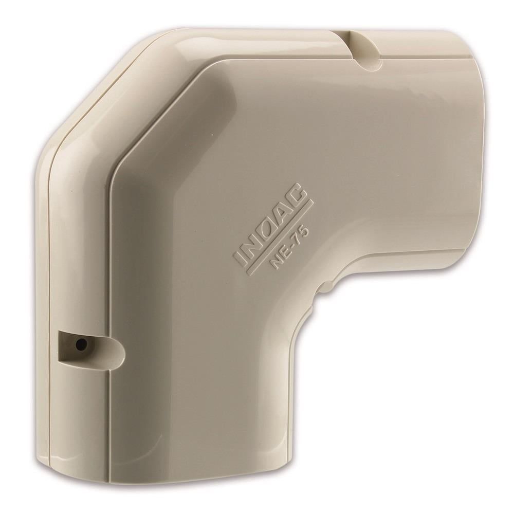 Inoac NE-75 Plastic Pipe Trunking Horizontal Elbow 75mm