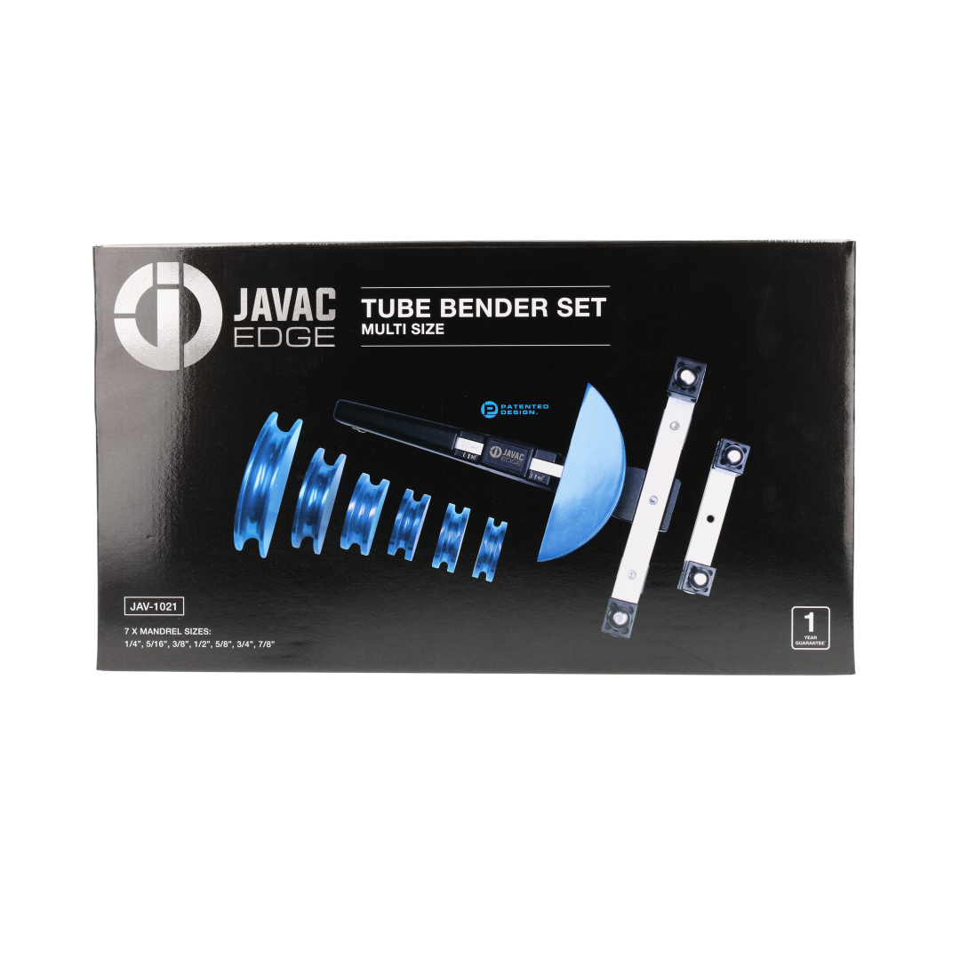 Javac Edge Tube Bender Set Multi-Size – JAV-1021 | 7 Sizes 1/4–7/8"