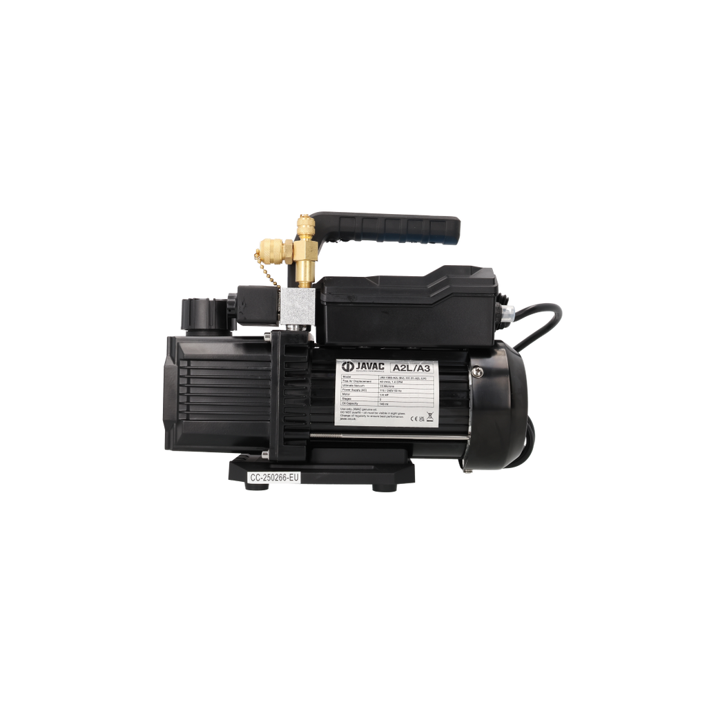 Javac CC-31-A2L 1.4 CFM Double Stage A2L/A3 Spark Proof Vacuum Pump 240V