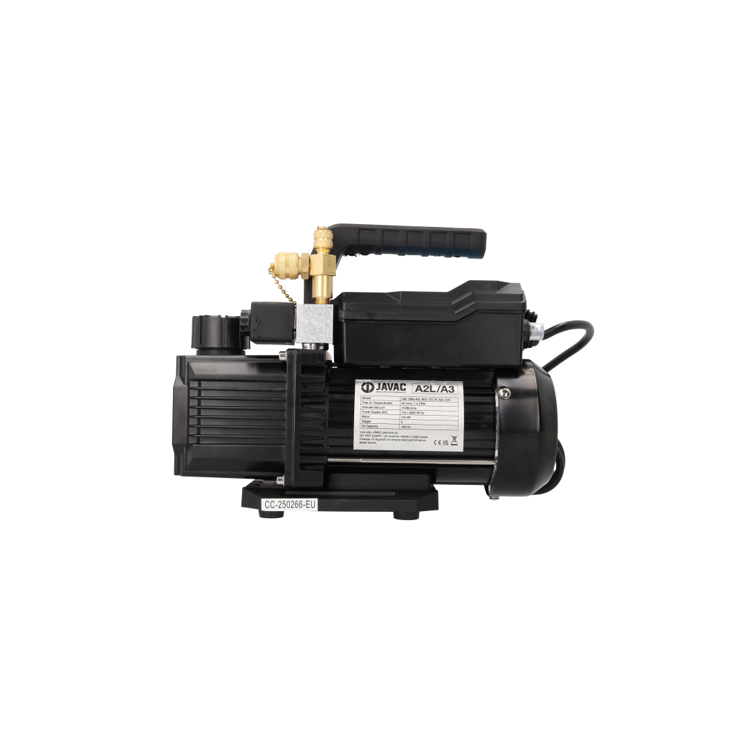 Javac CC-31-A2L 1.4 CFM Double Stage A2L/A3 Spark Proof Vacuum Pump 240V
