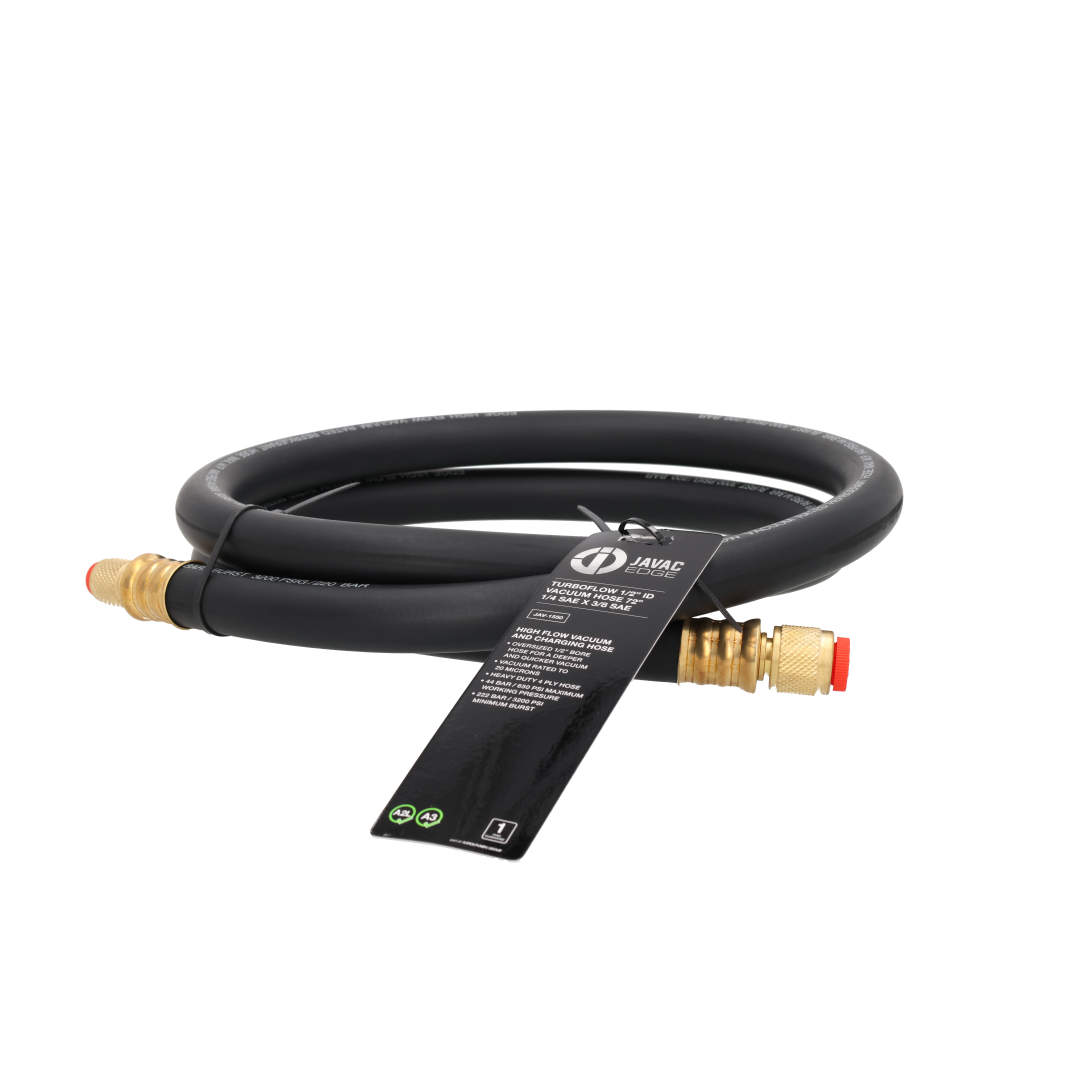 Javac EDGE TurboFlow 1/2" ID Vacuum Hose 1/4 SAE x 3/8 SAE 72"