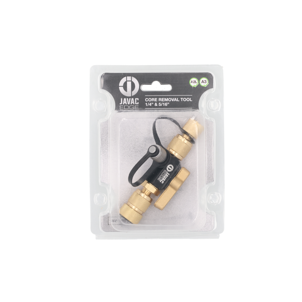 Javac Edge Hi Flow Core Removal Tool – JAV-1600 | 1/4" & 5/16" | 800 psi | Deep Vacuum Rated