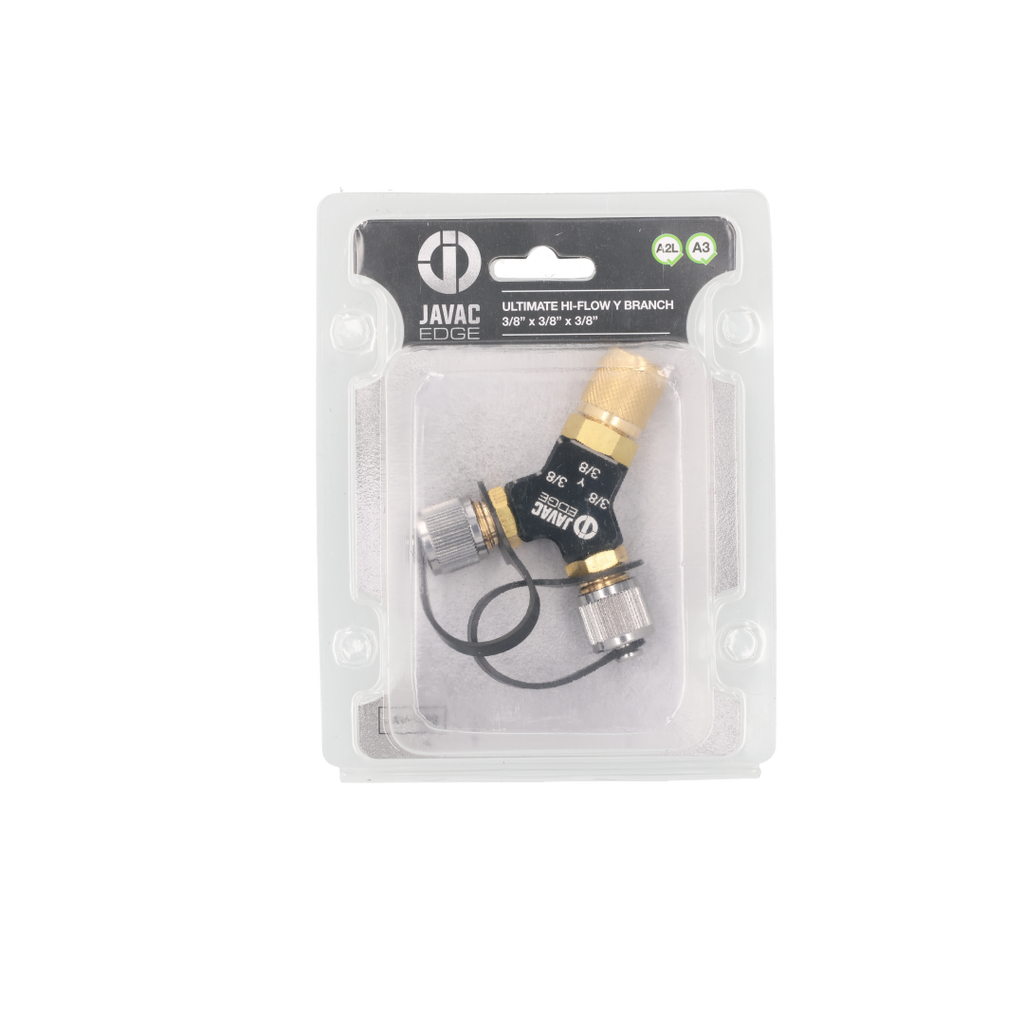 Javac EDGE Ultimate Hi-Flow Y Branch 3/8 x 3/8 x 3/8
