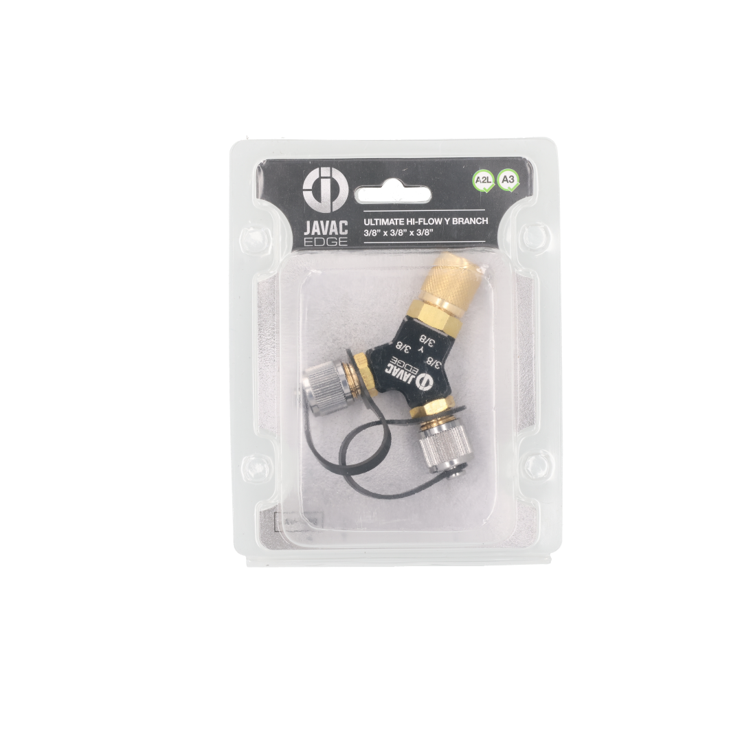Javac EDGE Ultimate Hi-Flow Y Branch 3/8 x 3/8 x 3/8