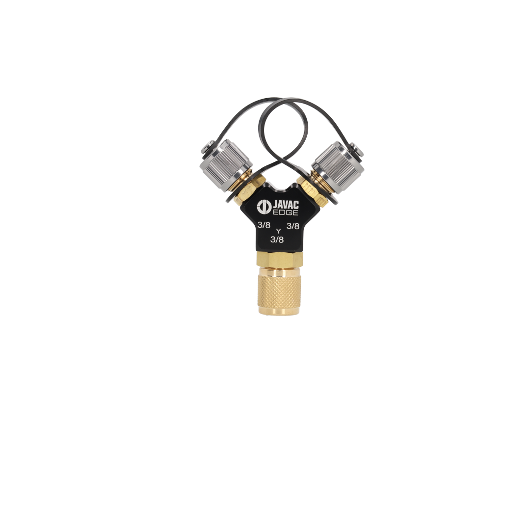Javac EDGE Ultimate Hi-Flow Y Branch 3/8 x 3/8 x 3/8