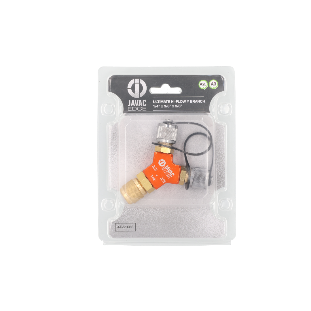 Javac EDGE Ultimate Hi-Flow Y Branch 1/4 x 3/8 x 3/8