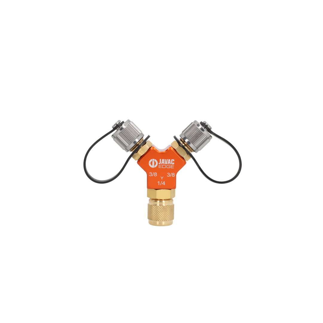 Javac EDGE Ultimate Hi-Flow Y Branch 1/4 x 3/8 x 3/8