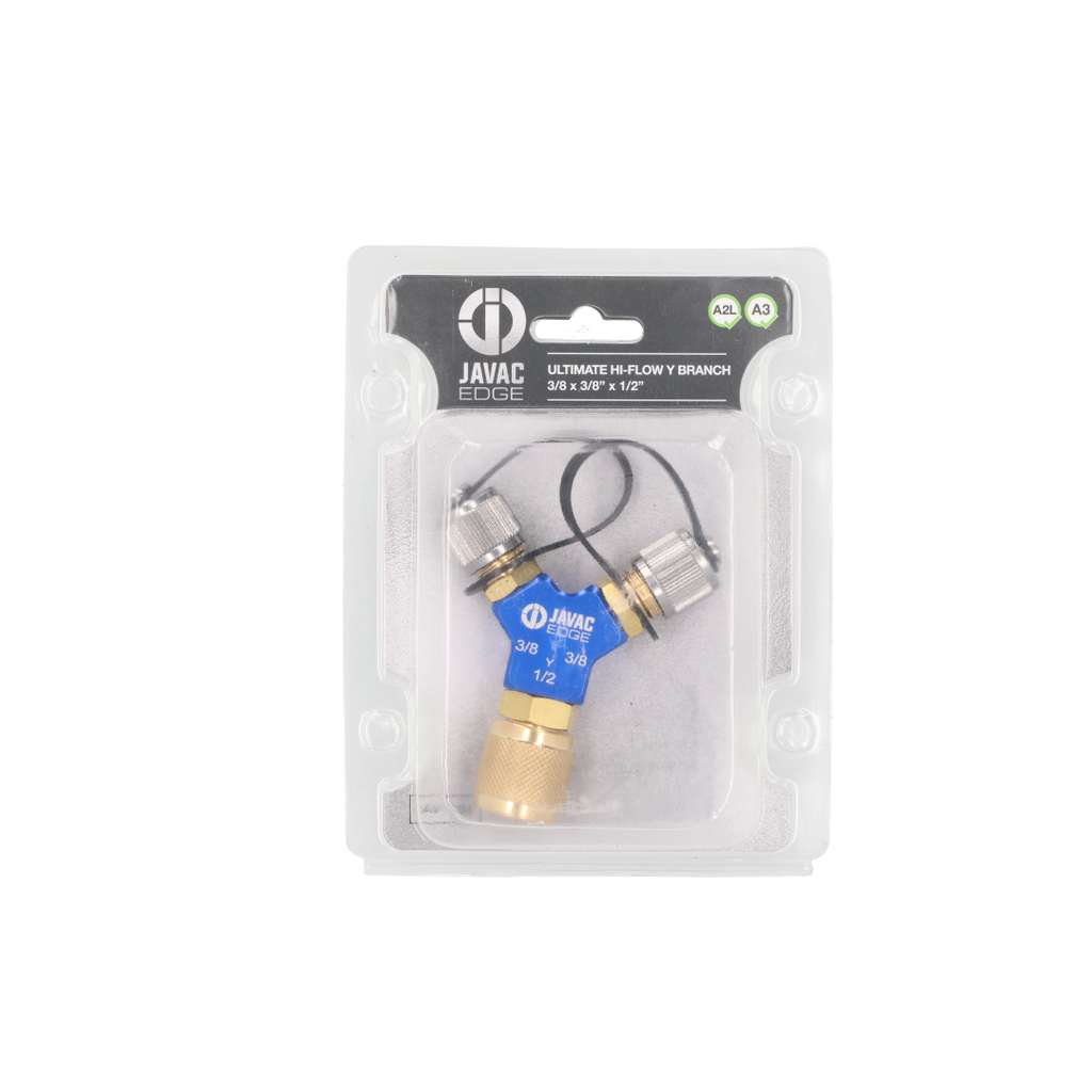 Javac EDGE Hi-Flow Y Aluminium Body 3/8 x 3/8 x 1/2