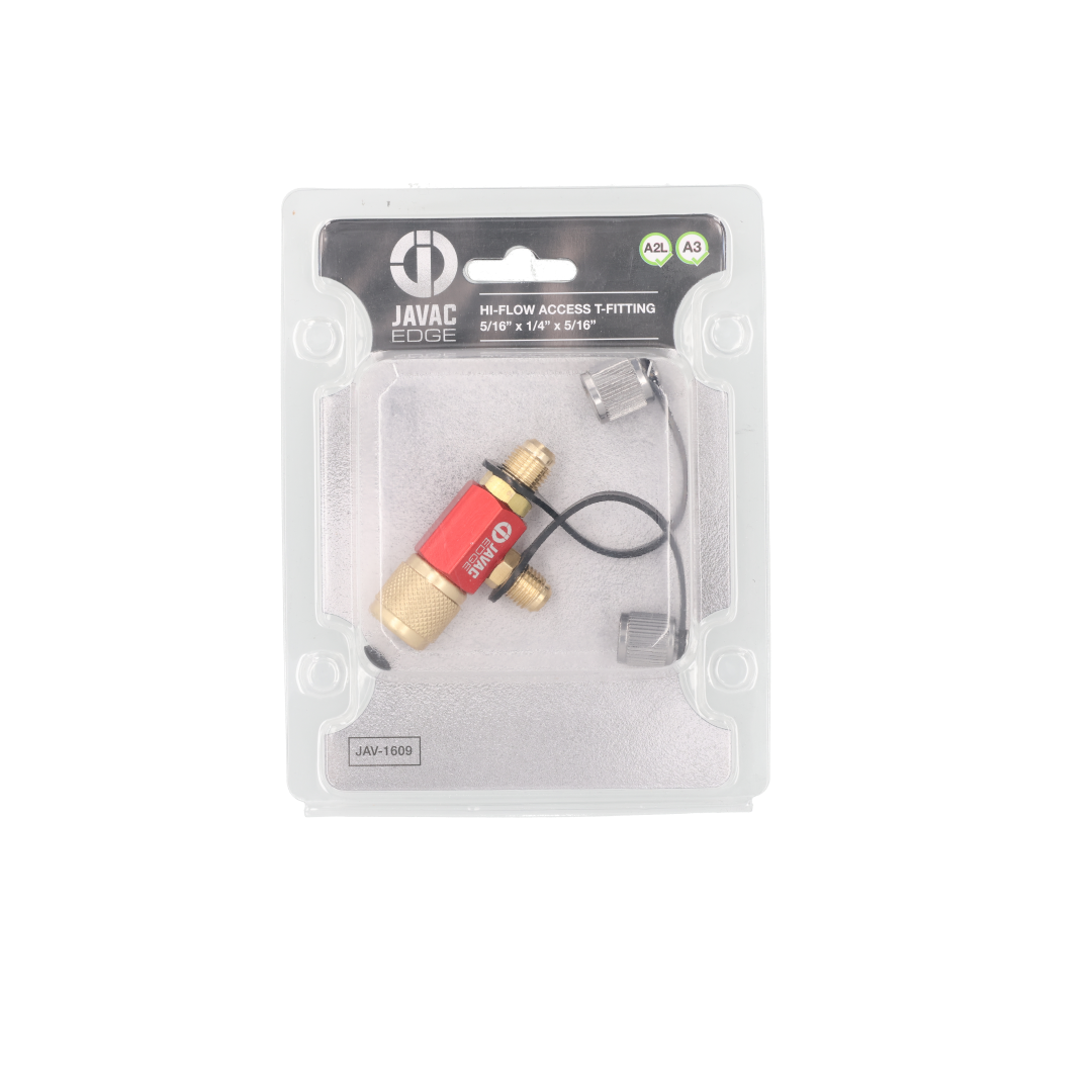 Javac EDGE Hi-Flow Access T-Fitting 5/16 x 1/4 x 5/16