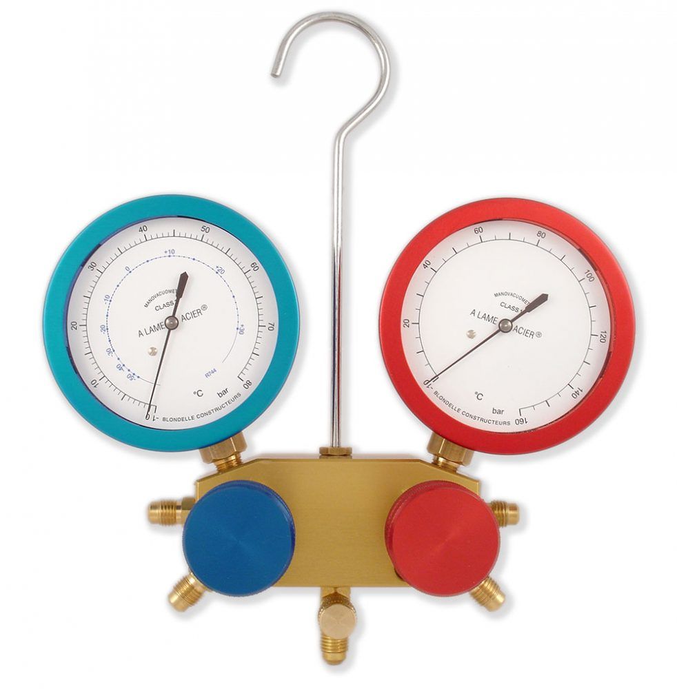 JAVAC CO2 Pro 2-Valve Transcritical Manifold