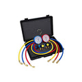 Javac 4 Way Air Conditioning Manifold R410a 3 x 5/16 Hoses