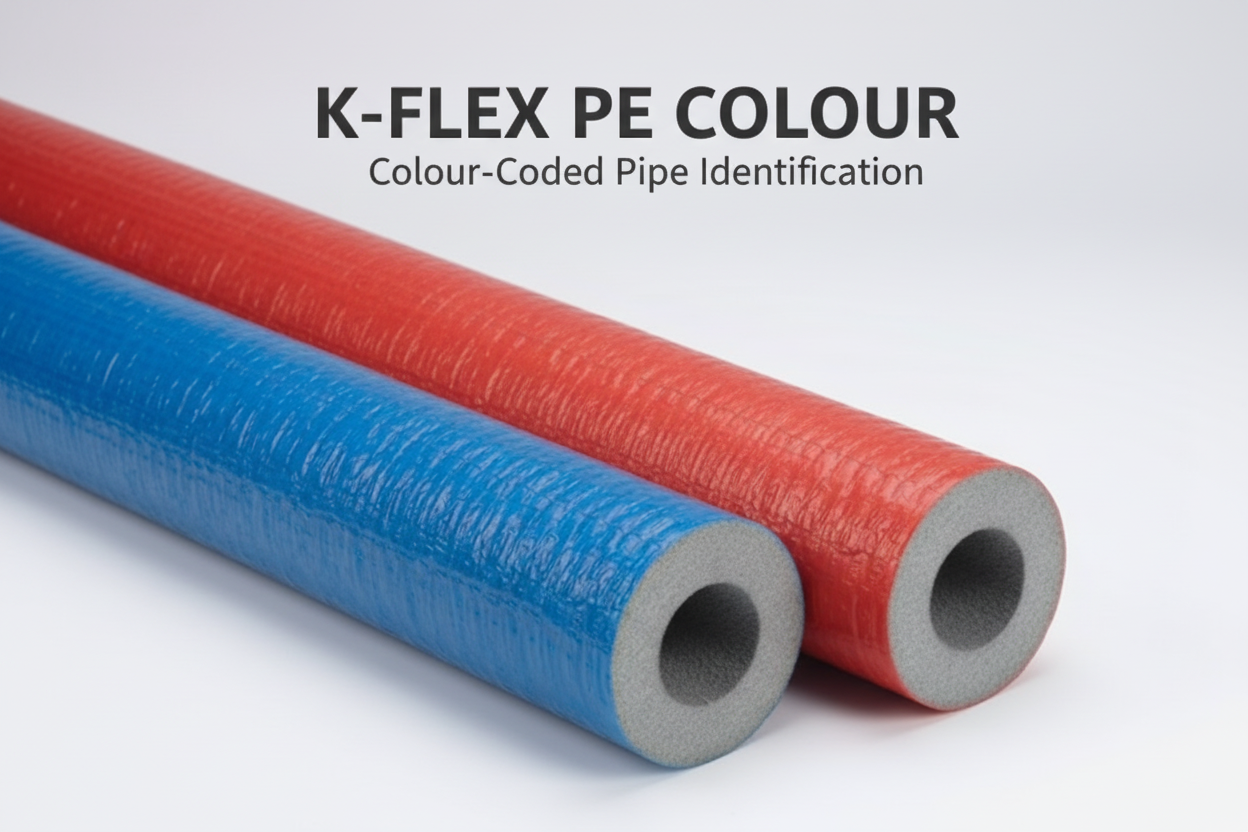 K-FLEX PE COLOR Polyethylene Pipe Insulation