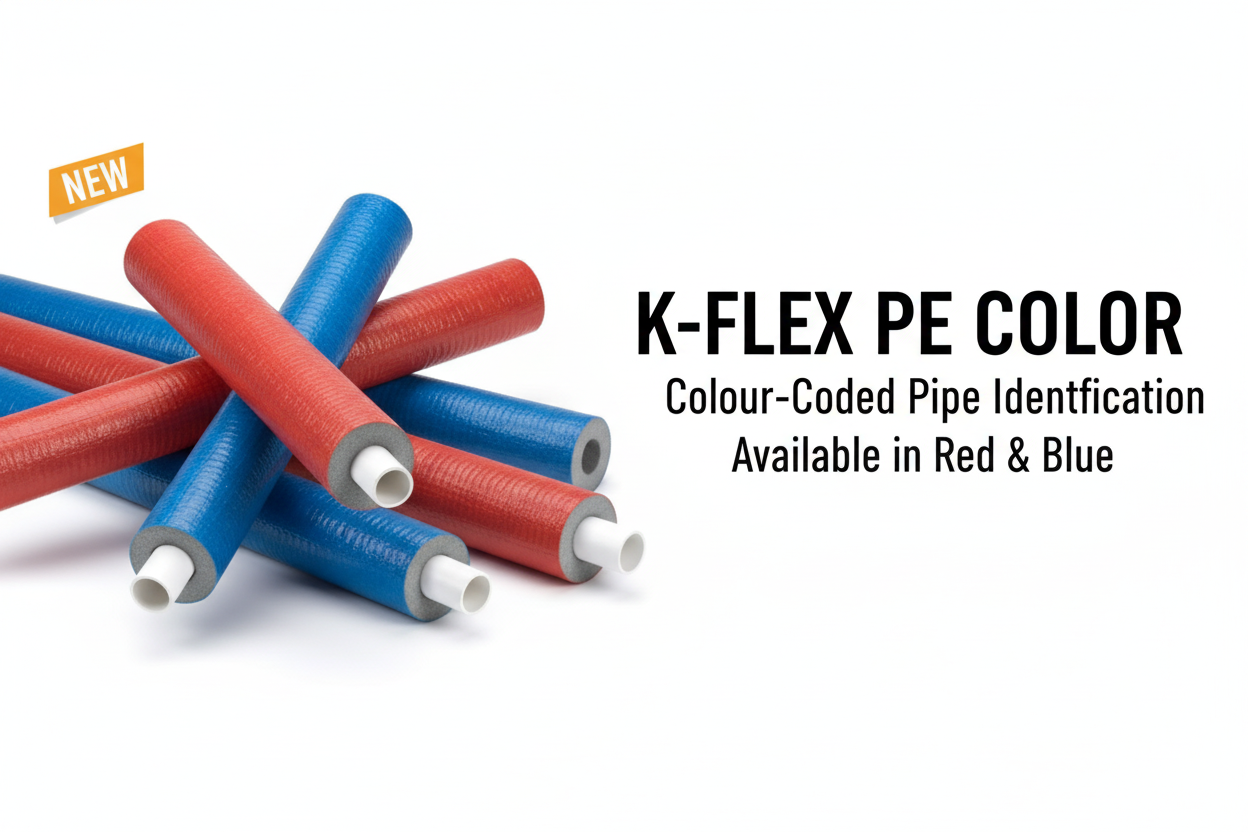 K-FLEX PE COLOR Polyethylene Pipe Insulation