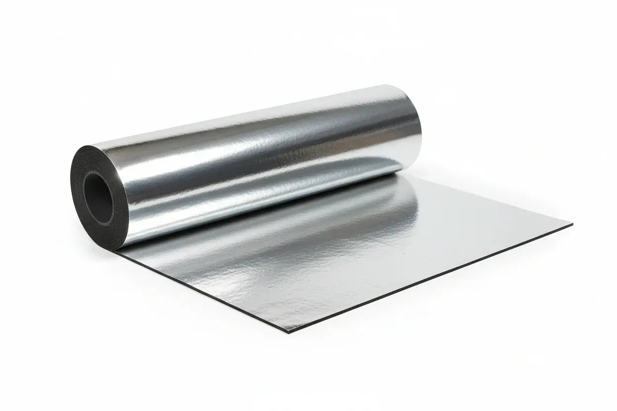 K-FLEX ST ALU Elastomeric Insulation Sheet – Rolls (Aluminium-Faced, Self-Adhesive)