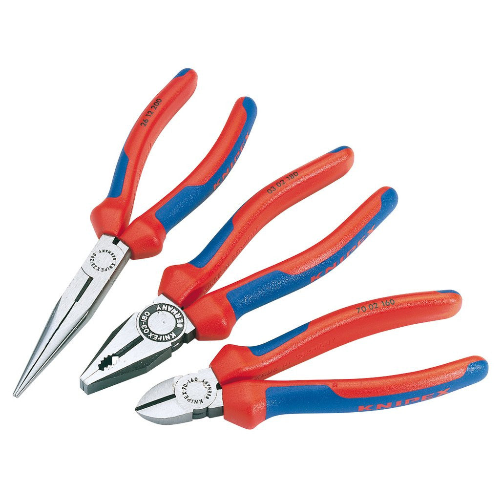 Knipex 00 20 11 طقم كماشة تجميع - 3 قطع