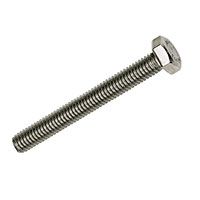 M8 8mm x 40mm Bolts Hex Set Zinc