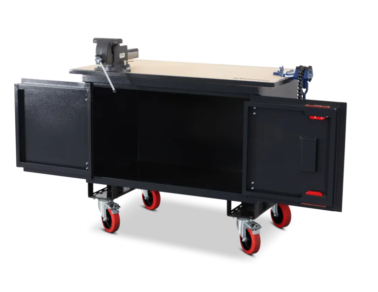 Armorgard Mobile TuffBench with 4" Chain Vice & 6" Engineer's Vice | BH1270-VF