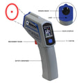 Mastercool 52224-A Infrared Thermometer with Laser -50 to 500°C