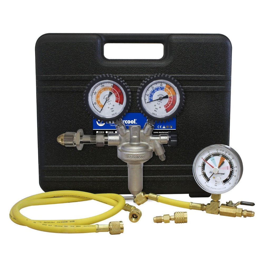 Mastercool 53030 Nitrogen Pressure Regulator Kit for HVAC Leak Testing