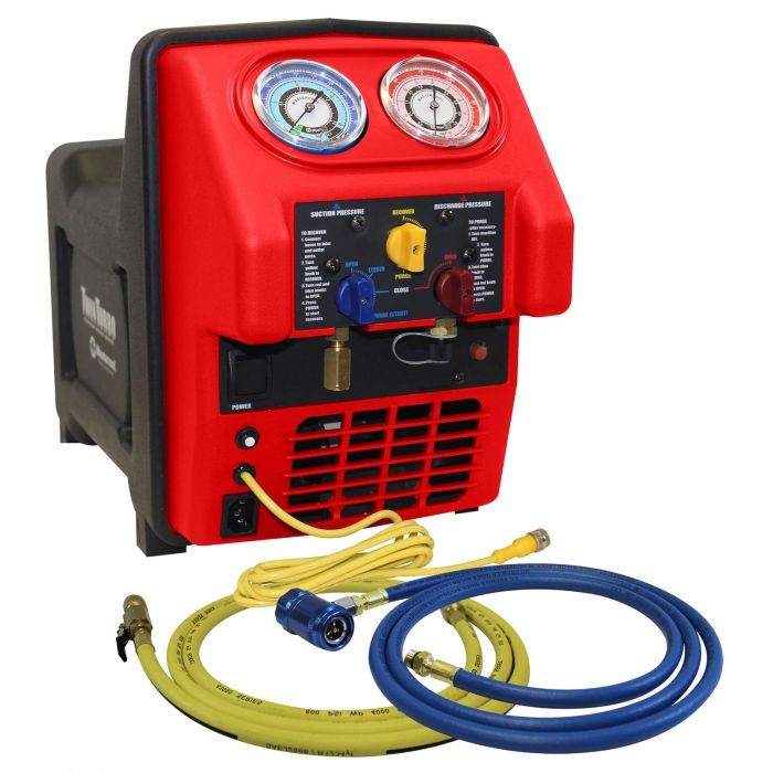 Mastercool 69390-220 Spark Free Twin Turbo R1234yf Refrigerant Recovery Machine
