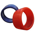 Mastercool 91533-EE 80mm Refrigerant Gauge Protective Cover Set Red Blue