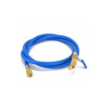 Mastercool Charging Hose blue 36 Inch 1/4 Manual ball valve