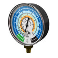 Mastercool MRBL 80mm low-side replacement gauge for R134a R22 R12 R404A