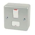 Metal Clad 13 Amp Switched Spur Switch for Air Conditioning UK
