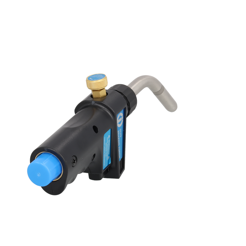 Javac Brazing & Soldering Torch with Auto Ignition – OLY2 | 360° Swivel | MAPP & Propane