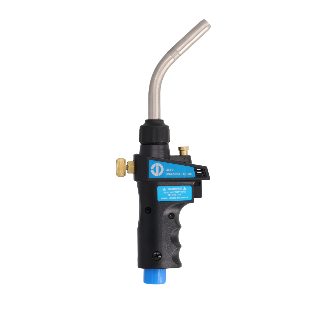Javac Brazing & Soldering Torch with Auto Ignition – OLY2 | 360° Swivel | MAPP & Propane