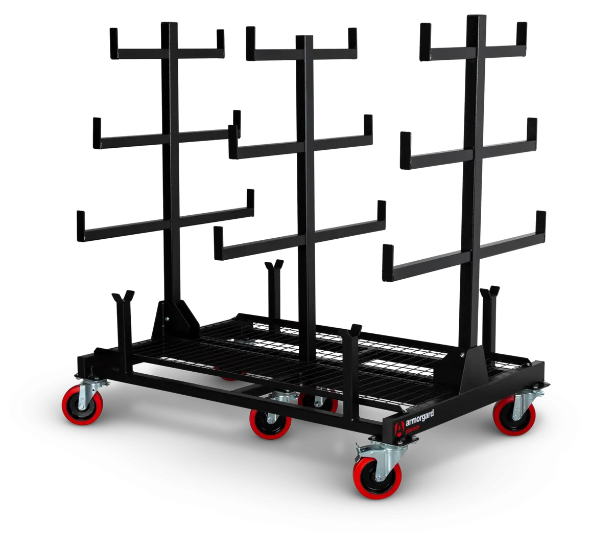 Sumner Mobile Pipe Rack Armorgard PR2 PipeRack 2 Tonne Mobile Pipe & Conduit Storage Rack ...
