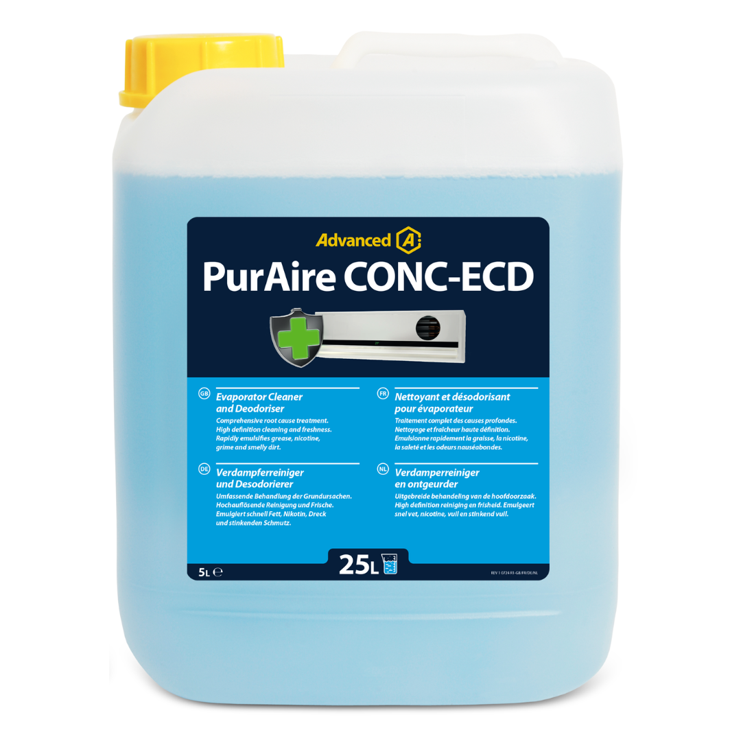 PurAire Concentrate 5L Evaporator Coil Cleaner - No Rinse, NSF