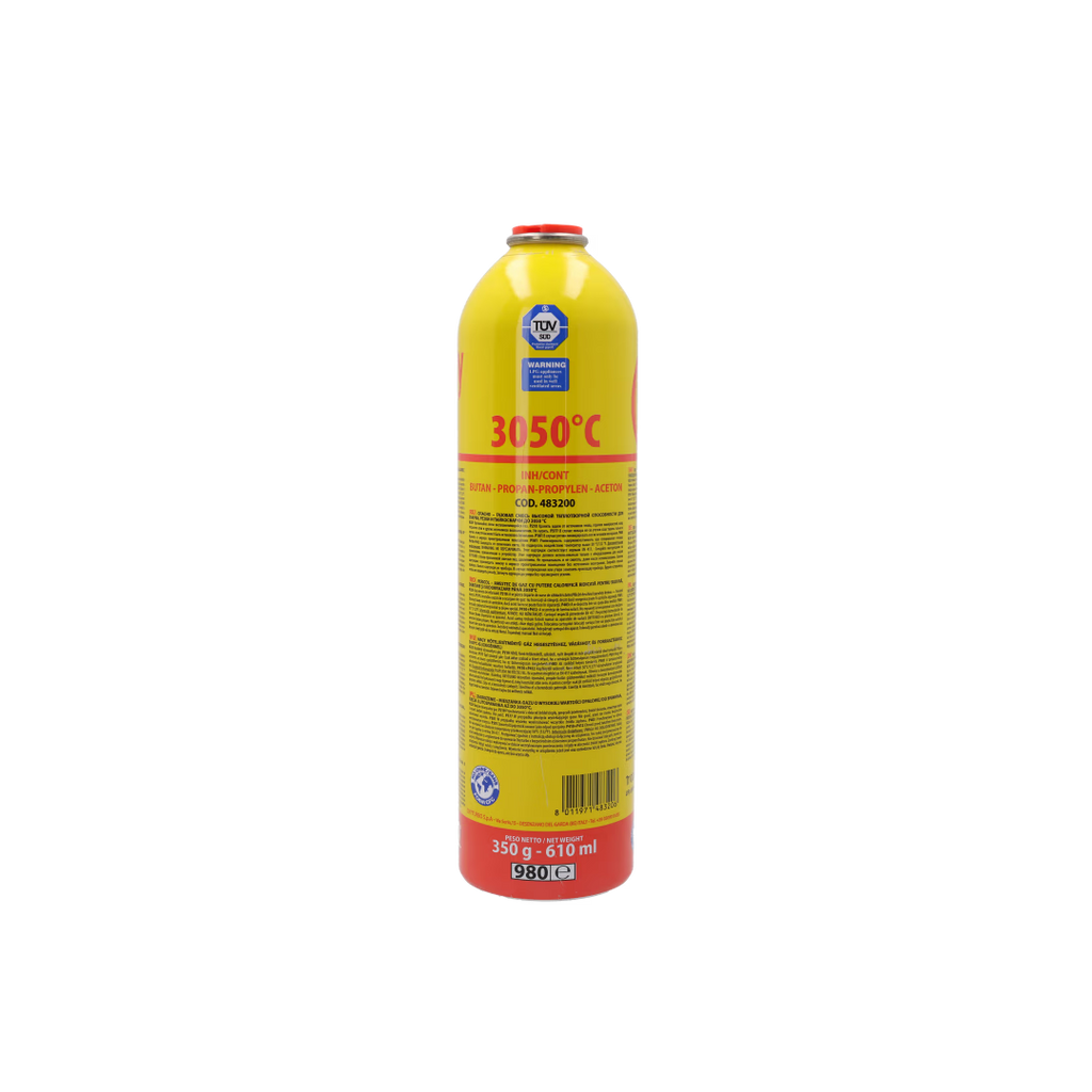 Oxyturbo Maxy Gas Replacement Cylinder 650ml