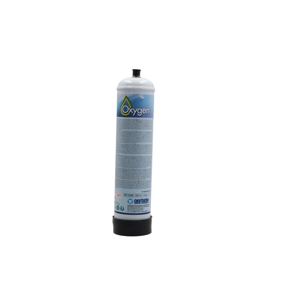 Oxyturbo Replacement 930ml Oxygen Cylinder