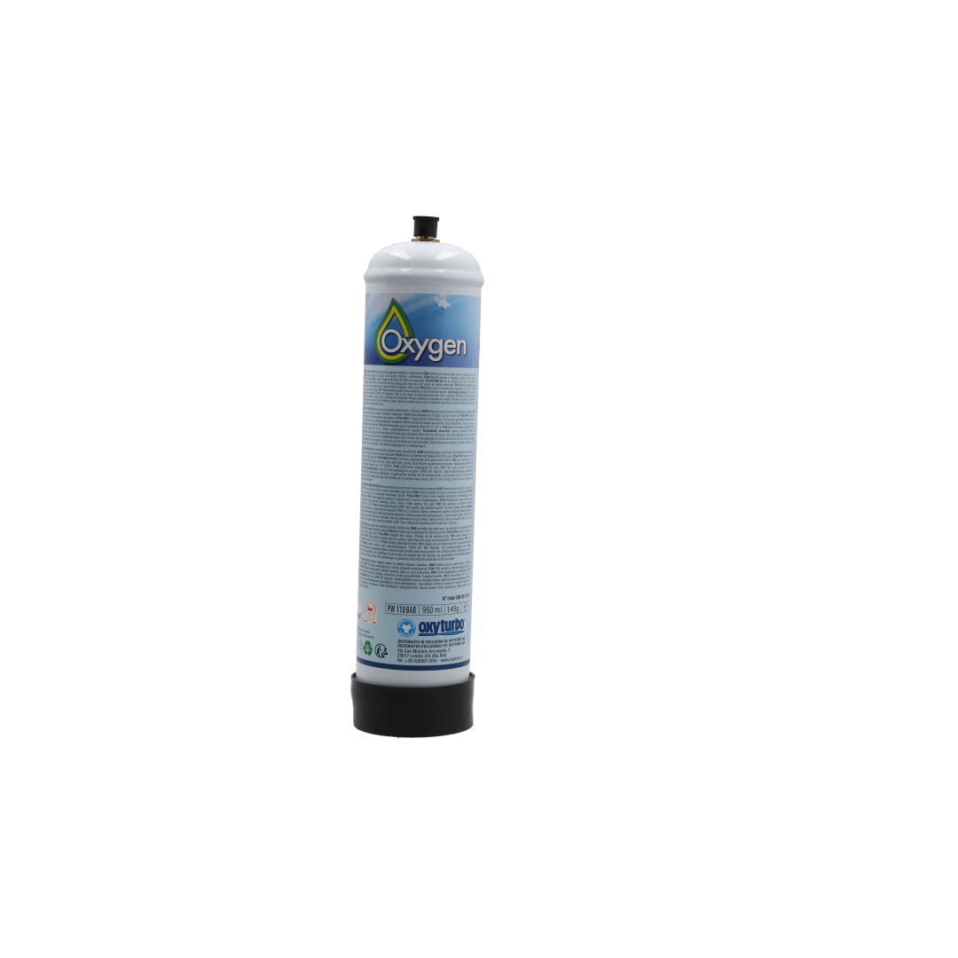 Oxyturbo Replacement 930ml Oxygen Cylinder
