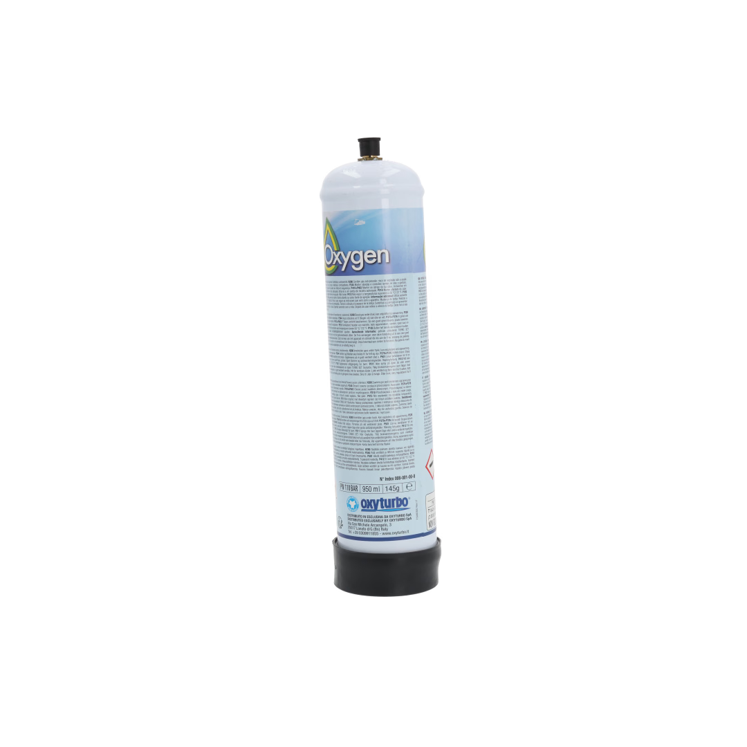 Oxyturbo Replacement 930ml Oxygen Cylinder