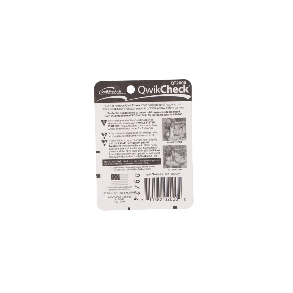 QwikCheck® Acid Test Kit