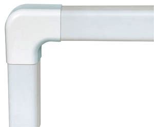 Sauermann FBE110 90 degree flat bend for 110 x 75mm trunking