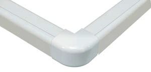 Sauermann EBE80 elbow bend for 80 x 60mm trunking