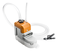 Sauermann SI-10 condensate pump with piston technology for split and ducted AC systems