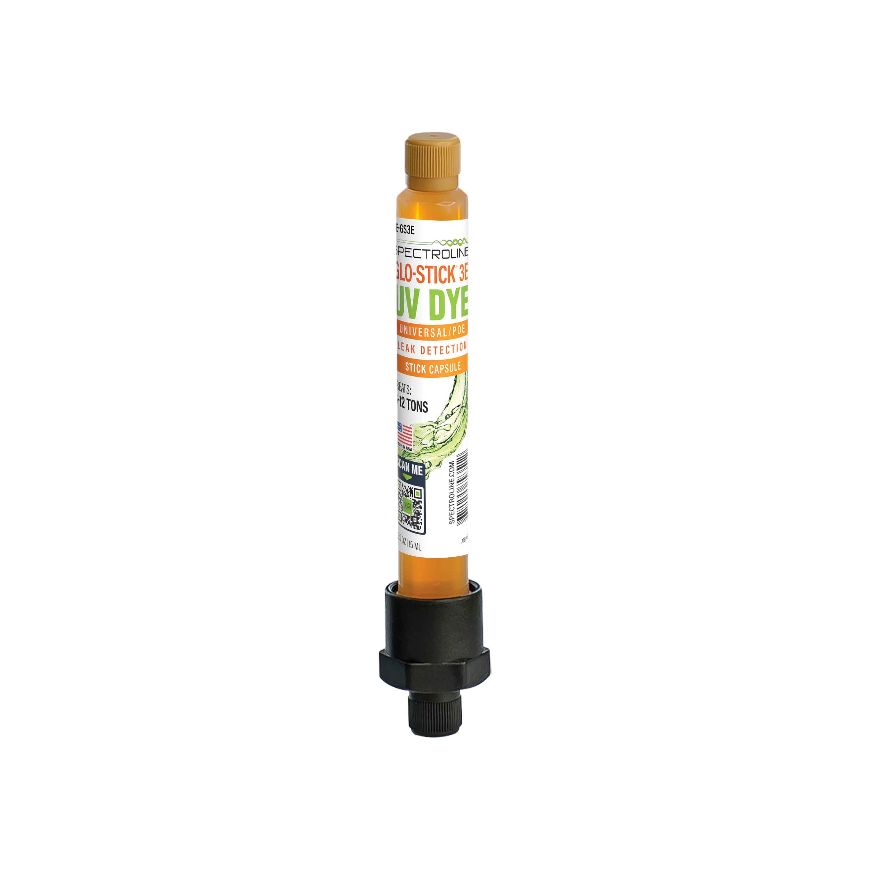 Spectroline Glo-Stick 3E UV Fluorescent Dye Capsule — GS-3/E