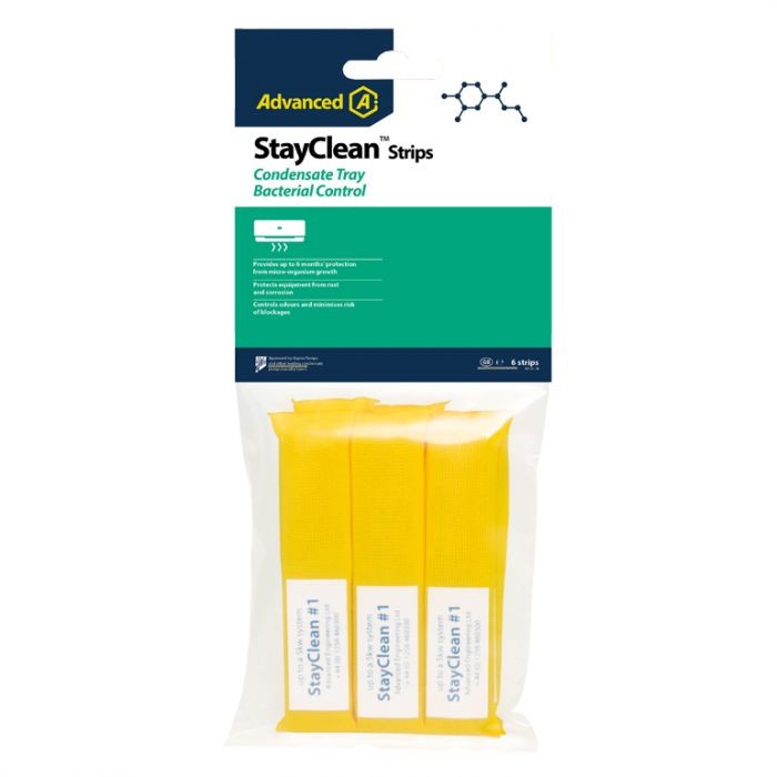 StayClean Strips Size 1 - Condensate Tray Bacterial Control 6-Pack