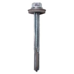 Tek Screw 5.5x25 Self Tap Self Drill Screw+16mm Wash Pk 100
